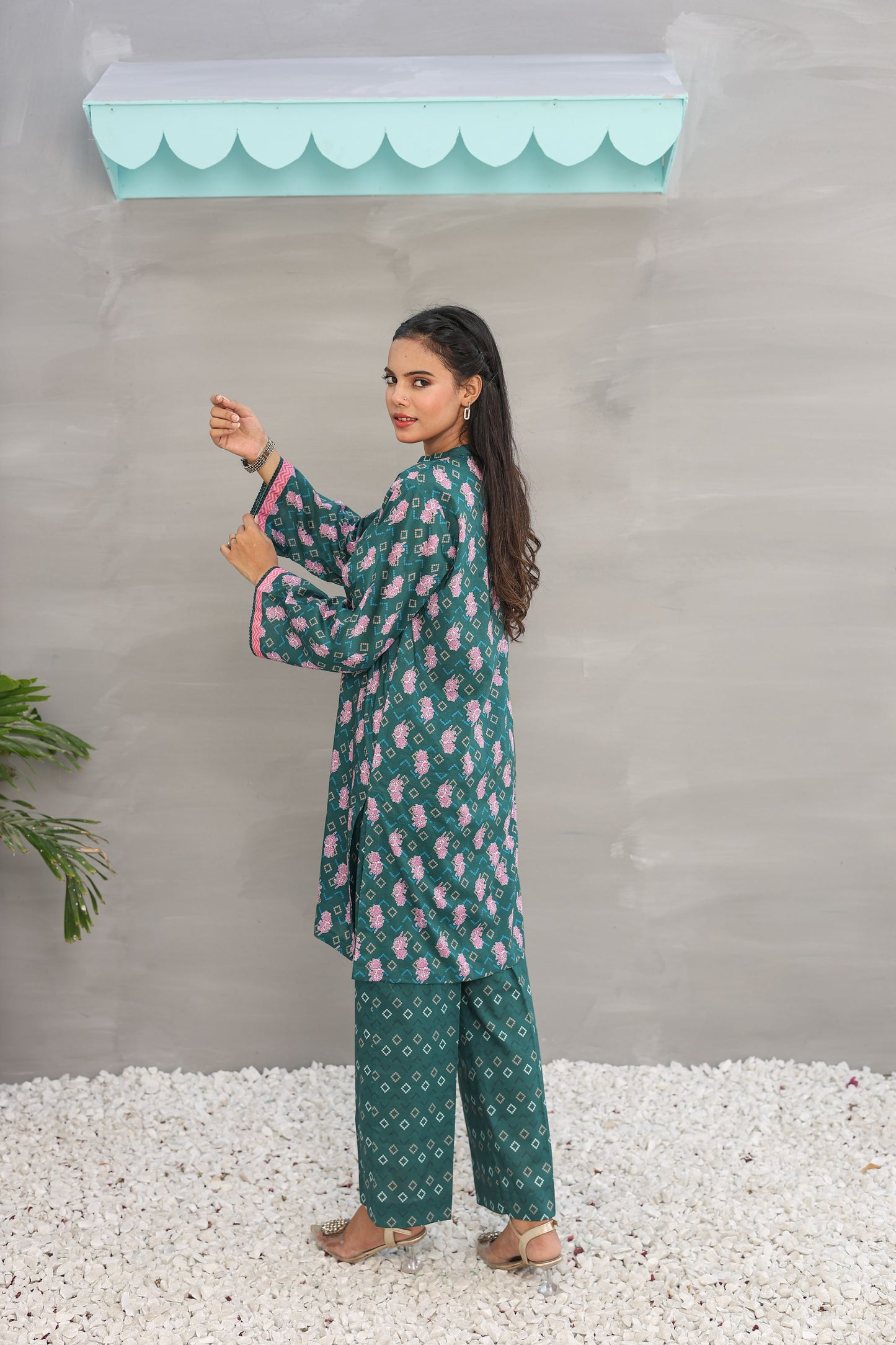 Chunri-2 Piece Printed