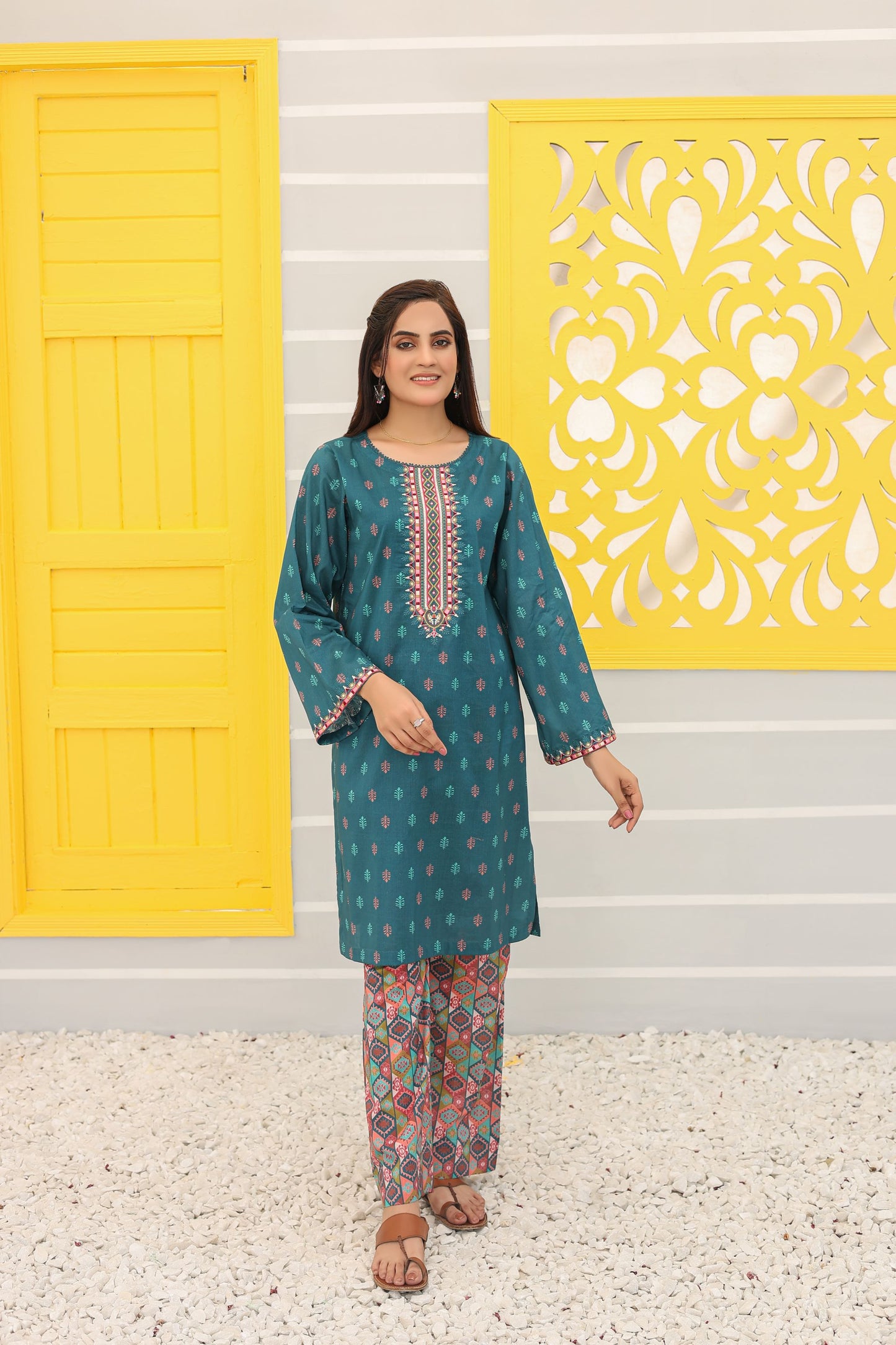Ethnic - 2Piece Embroidered